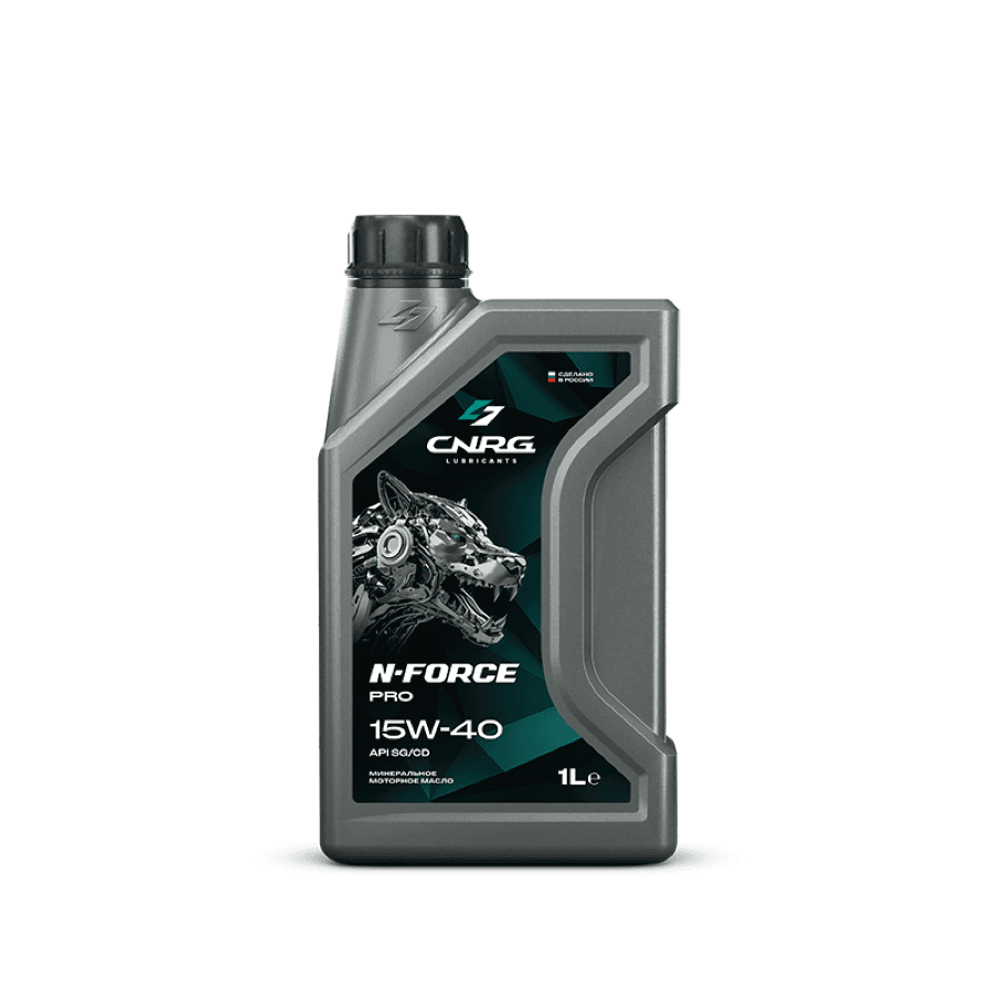 Масло моторное CNRG N-Force Pro 15W-40 SG/CD (кан. 1 л) (NEW)