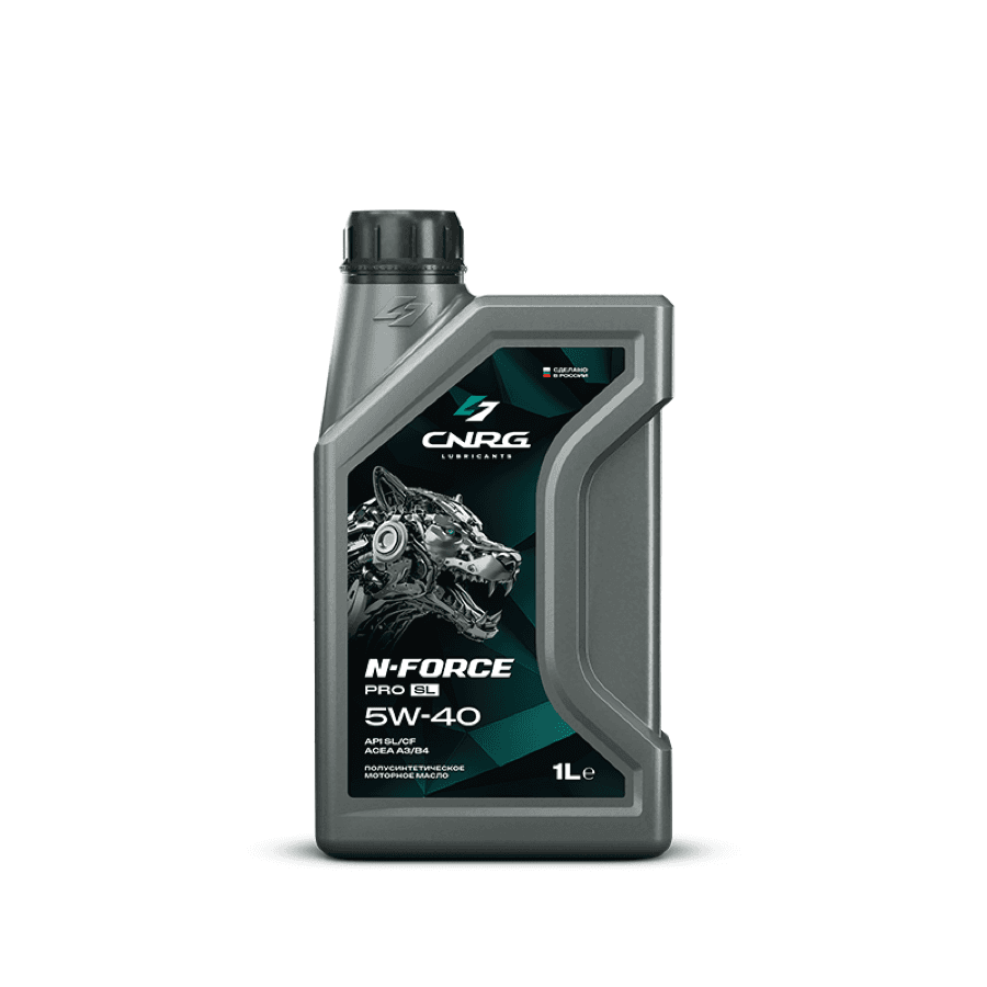 Масло моторное CNRG N-Force Pro SL 5W-40 SL/CF, A3/B4 (кан. 1 л) (NEW)