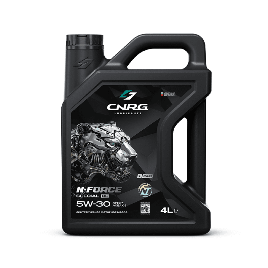 Масло моторное CNRG N-Force Special DE 5W-30 SP, C3 (кан. 4 л)