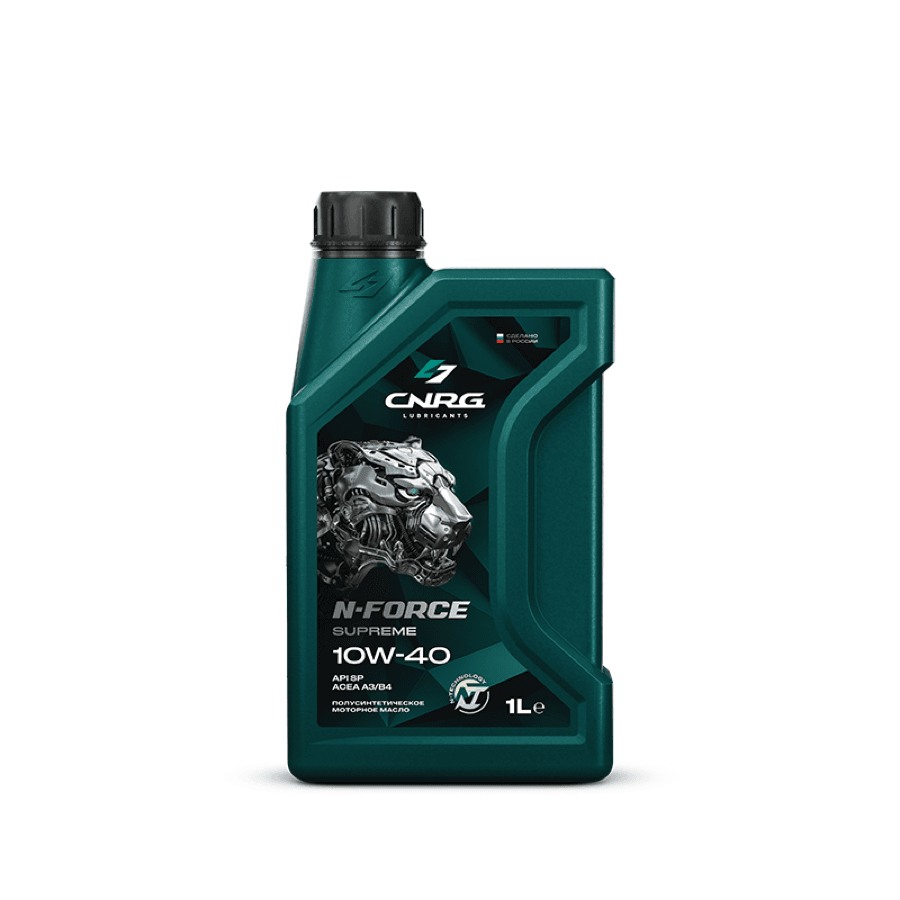 Масло моторное CNRG N-FORCE Supreme 10W-40 SP, A3/B4 (кан. 1 л)