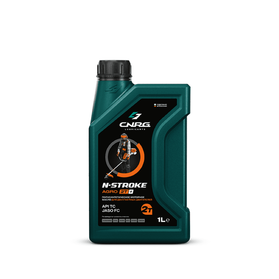 Масло моторное CNRG N-STROKE Agro 2T+ (кан. 1 л)