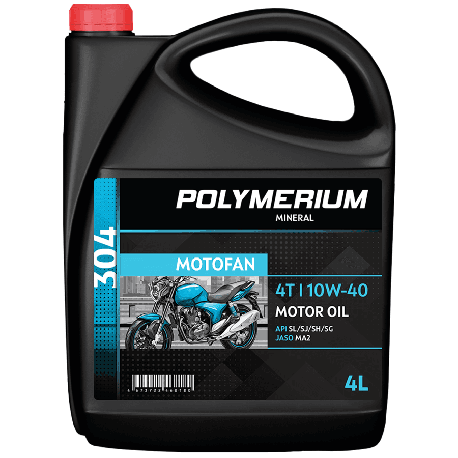 POLYMERIUM MOTOFAN 304 10W-40 4T 1L