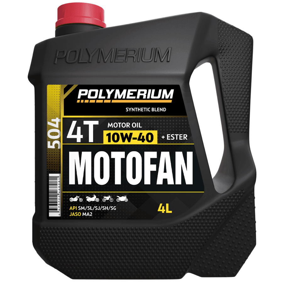 POLYMERIUM MOTOFAN 504 10W-40 4T 1L