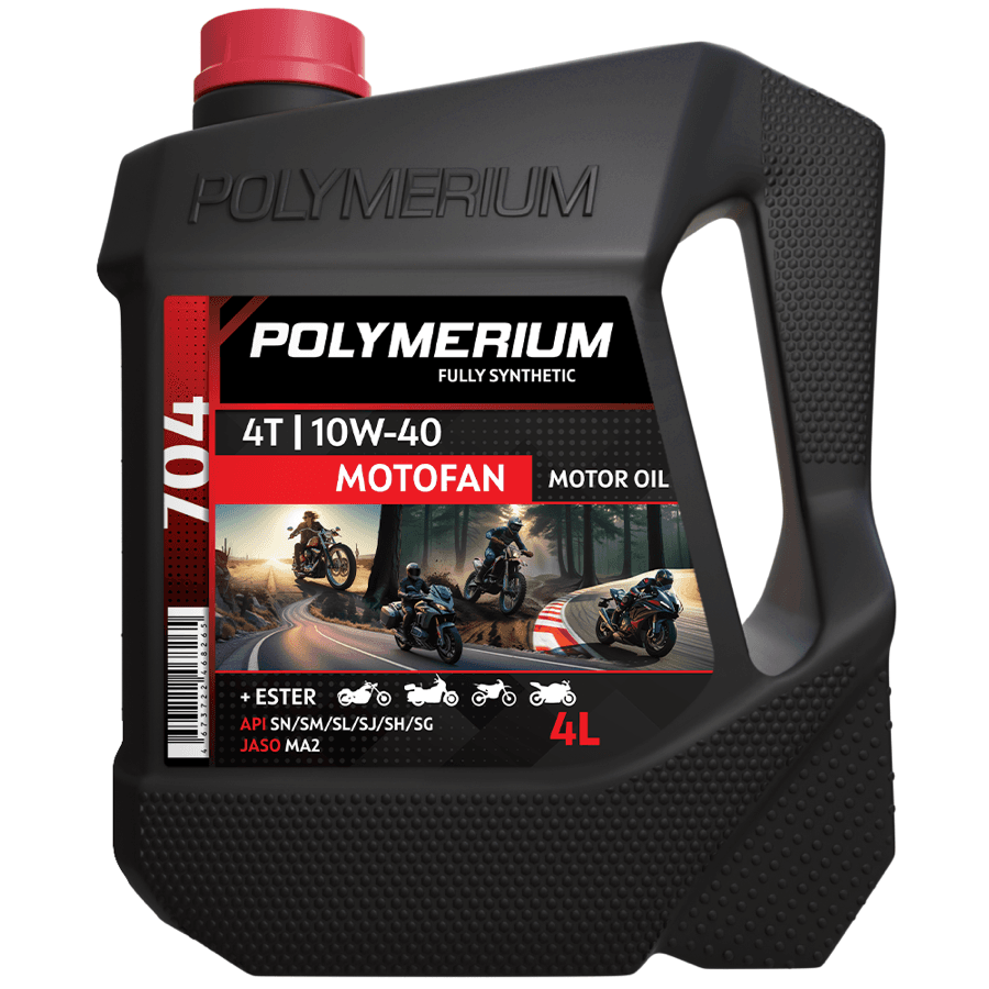 POLYMERIUM MOTOFAN 704 10W-40 4T 1L