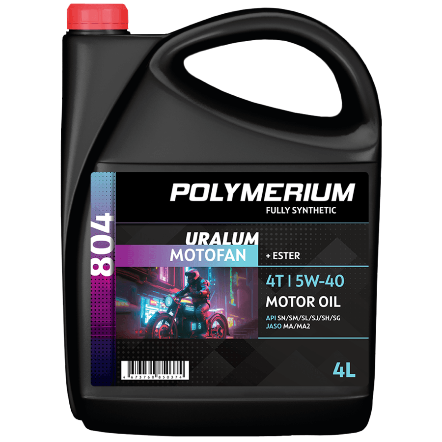 POLYMERIUM MOTOFAN 804 4T URALUM 5W-40 1L