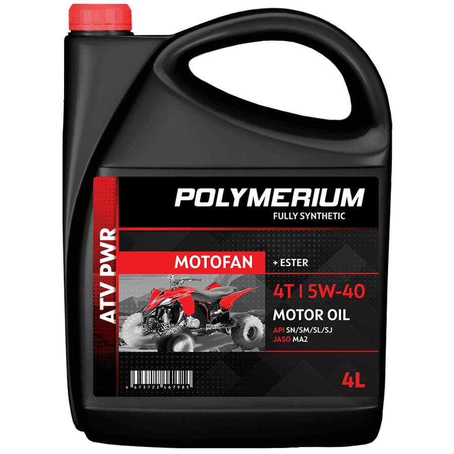 POLYMERIUM MOTOFAN ATV PWR 5W-40 4T 1L