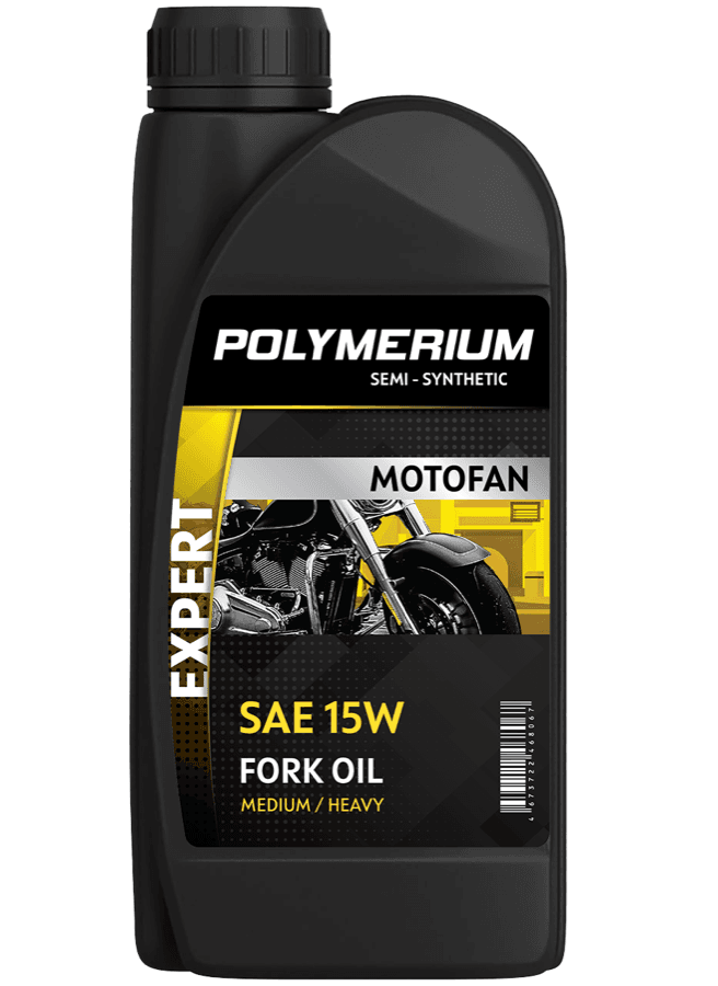 POLYMERIUM MOTOFAN FORK OIL EXPERT MEDIUM/HEAVY 15W 1L