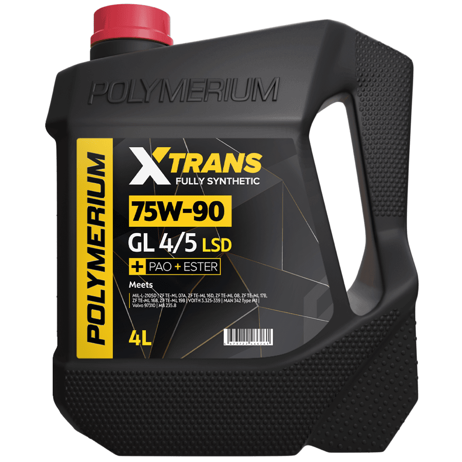 POLYMERIUM XTRANS 75W-90 GL 4/5 Fully synthetic 1L